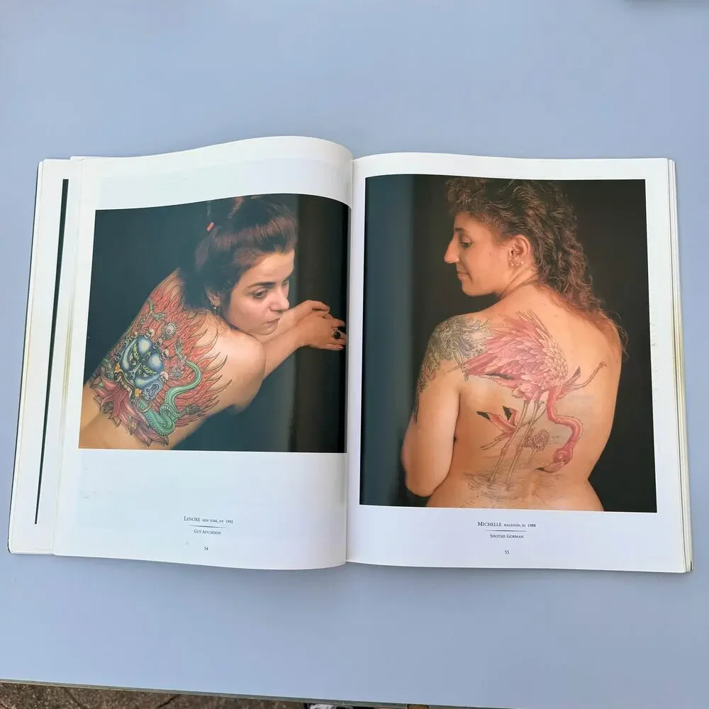 The Illustrated Woman Photographs by William DeMichele Softcover Book Tattoo Art